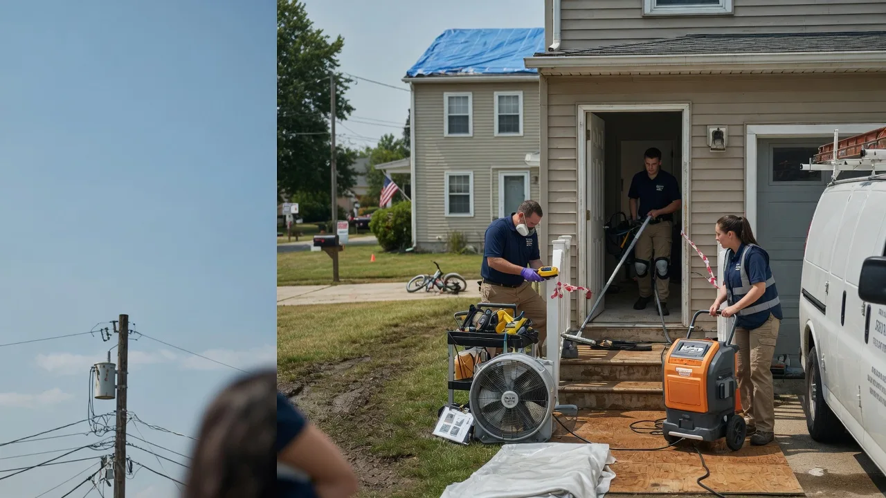 Water Damage Repair in Dublin, OH near me